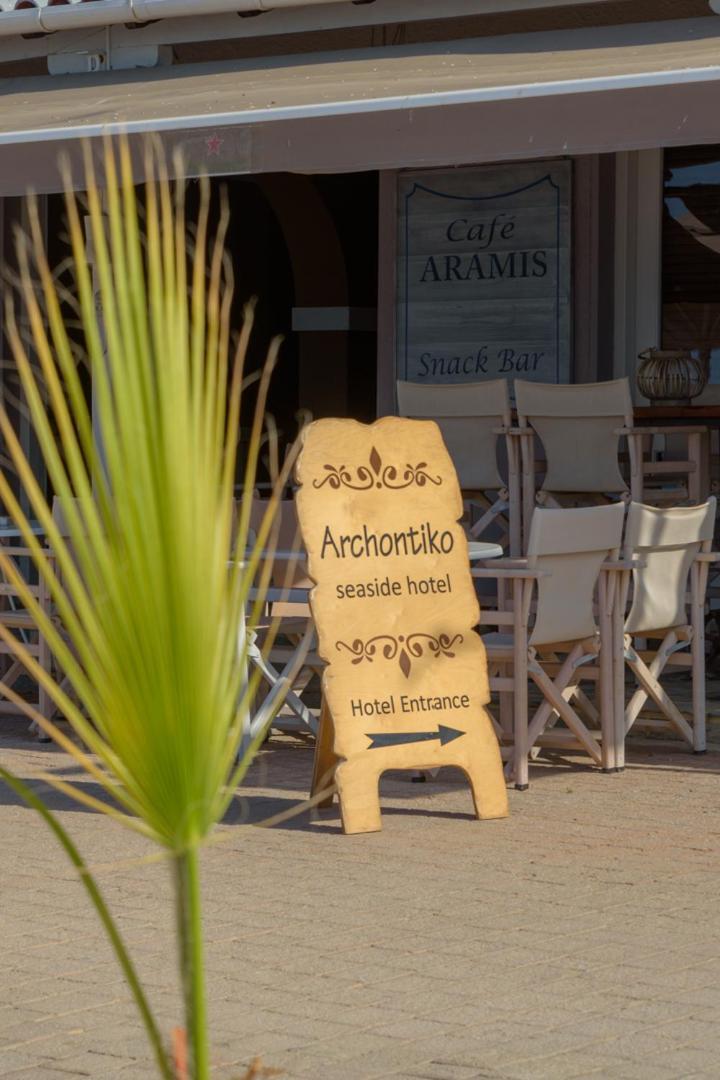 Archontiko Seaside Hotel Platanias  Eksteriør billede