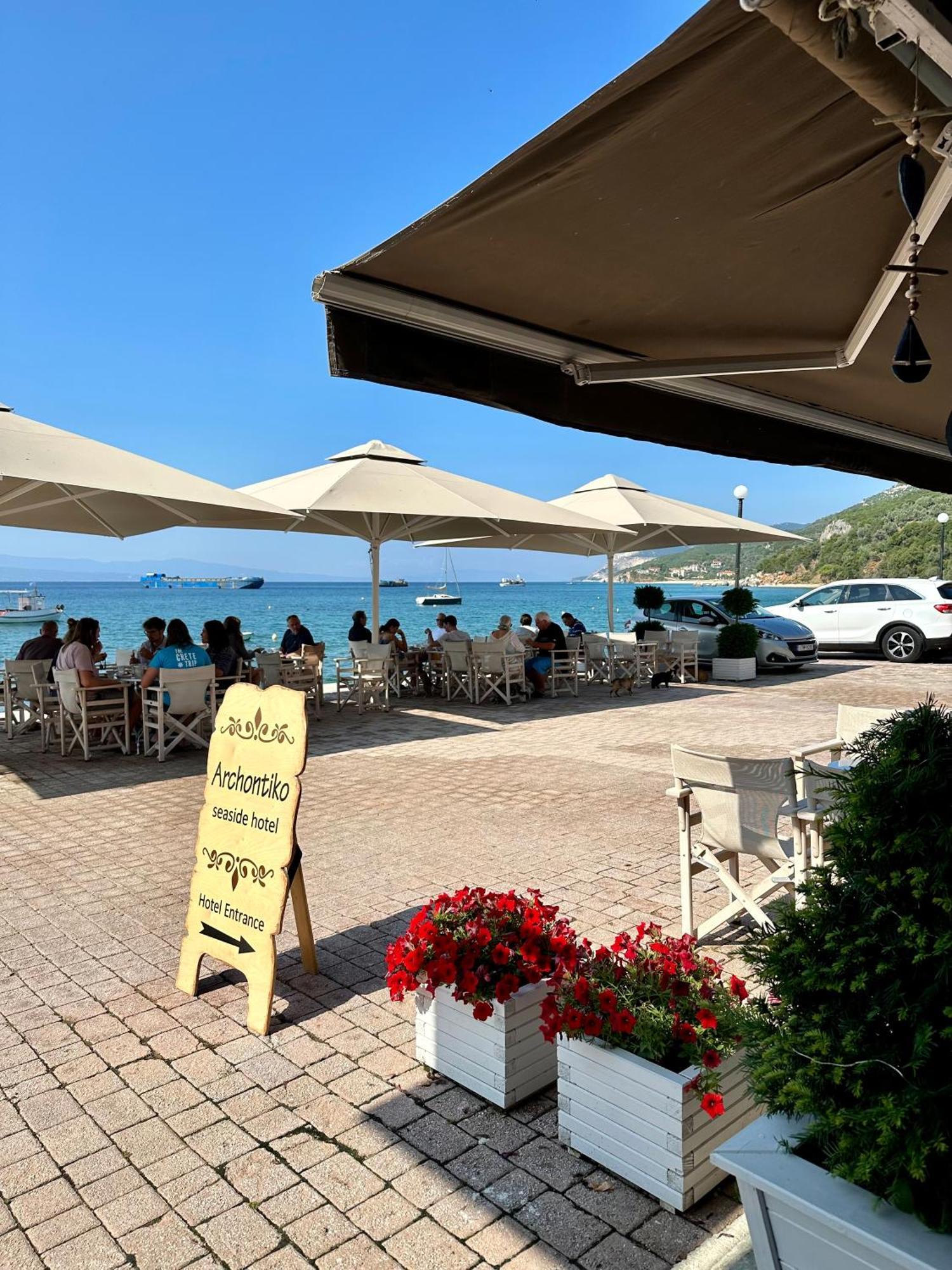 Archontiko Seaside Hotel Platanias  Eksteriør billede