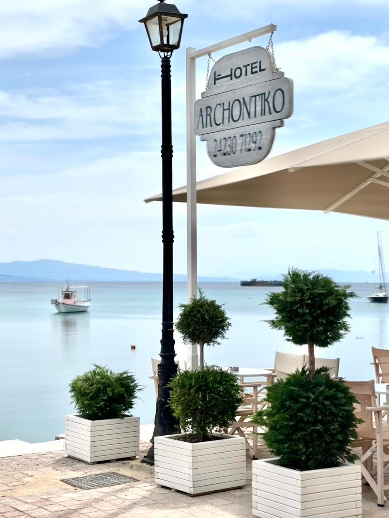 Archontiko Seaside Hotel Platanias  Eksteriør billede
