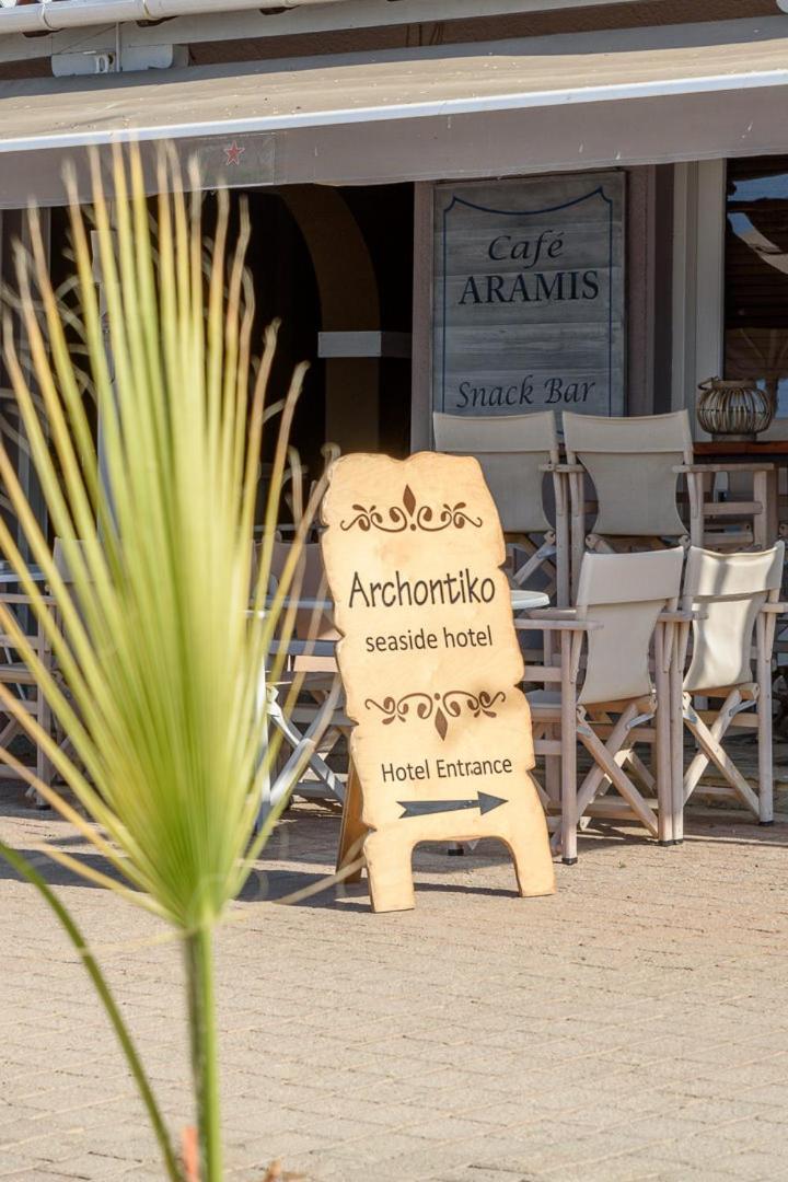 Archontiko Seaside Hotel Platanias  Eksteriør billede